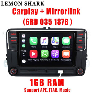 Rcd330 Plus RCD330G Carplay Car MIB Radio RCD 330 330G 6RD 035 187B For VW Golf 5 6 Jetta  CC MK6 MK5 Tiguan Passat B6 B7 187B