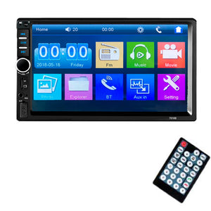 Auto 2din Central Multimidia 2 Din Universal Bluetooth Radio 7" MP5 Music Player Car Multimedia Mobile Mirror Link Autoradio