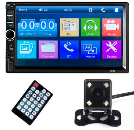 Auto 2din Central Multimidia 2 Din Universal Bluetooth Radio 7" MP5 Music Player Car Multimedia Mobile Mirror Link Autoradio