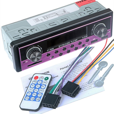 Bluetooth Autoradio Car Stereo Radio USB AUX Audio Auto Electronics 12V In-Dash 1 DIN Car MP3 Multimedia Player Autostereo Coche