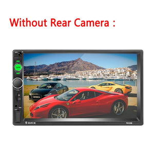 AMPrime 2din Car Radio 7" HD Player MP5 Touch Screen Digital Display Bluetooth Multimedia Autoradio Mirror Link FM Media Stereo