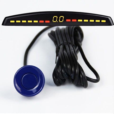 YASOKRO Car Led Parking Sensor Auto Car Detector Parktronic Display Reverse Backup Radar Monitor System With 4 Sensors