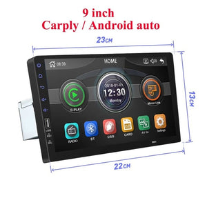 9" Touch Mirrorlink iphone Auto audio Player Bluetooth USB Rear View Camera car radio MP5 Player One Din Autoradio No Android