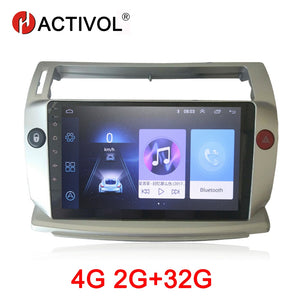 HACTIVOL 2G+32G Android 9.1 Car Radio for Citroen C4 C-Triomphe C-Quatre 2004-2009 car dvd player car accessory 4G multimedia