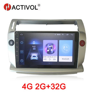 HACTIVOL 2G+32G Android 9.1 Car Radio for Citroen C4 C-Triomphe C-Quatre 2004-2009 car dvd player car accessory 4G multimedia