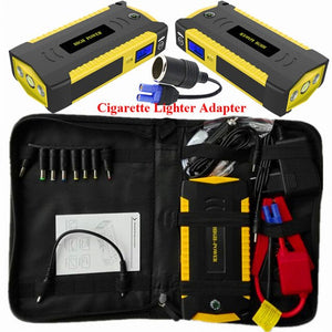 GKFLY Car Jump Starter Power Bank 600A Portable Car Battery Booster Charger 12V Starting Device Petrol Diesel Car Starter Buster