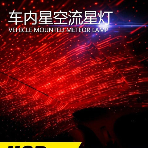 Car interior atmosphere lamp roof lamp manufacturer Car armrest box starry sky music atmosphere lamp gift decoration lamp