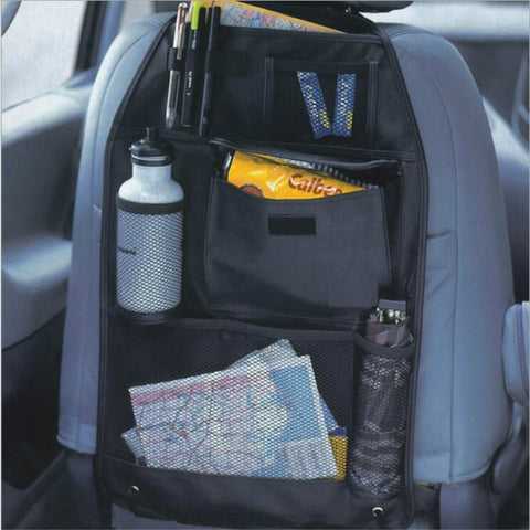 Car Seat Organizer Universal Waterproof Car Storage Bag Multi Pocket Hanging Pouch Cover Car Auto Interior Arrangement Accessory