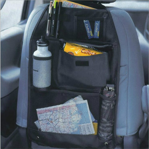 Car Seat Organizer Universal Waterproof Car Storage Bag Multi Pocket Hanging Pouch Cover Car Auto Interior Arrangement Accessory