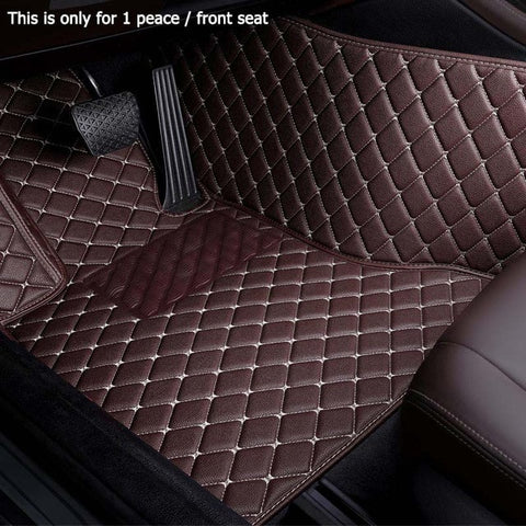 Custom car floor mats for Volkswagen All Models vw passat polo golf tiguan jetta touran touareg EOS car styling auto floor mats