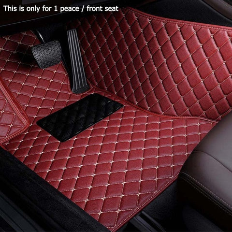 Custom car floor mats for Volkswagen All Models vw passat polo golf tiguan jetta touran touareg EOS car styling auto floor mats