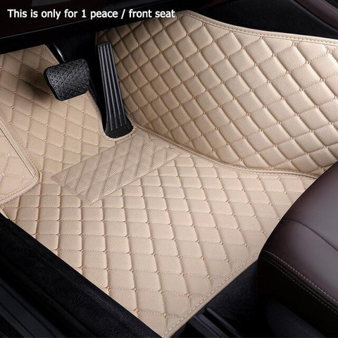 Custom car floor mats for Volkswagen All Models vw passat polo golf tiguan jetta touran touareg EOS car styling auto floor mats