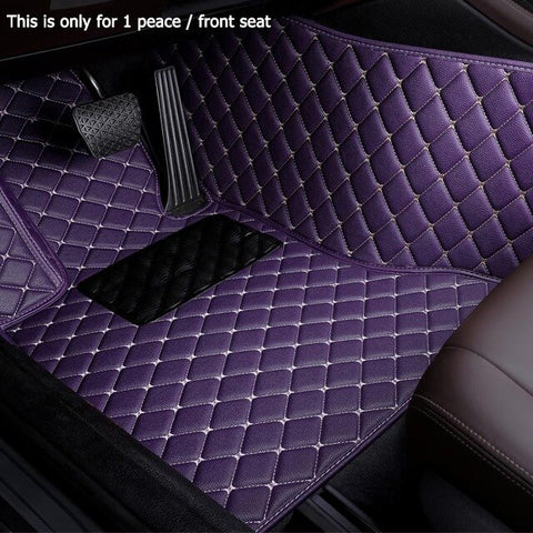 Custom car floor mats for Volkswagen All Models vw passat polo golf tiguan jetta touran touareg EOS car styling auto floor mats