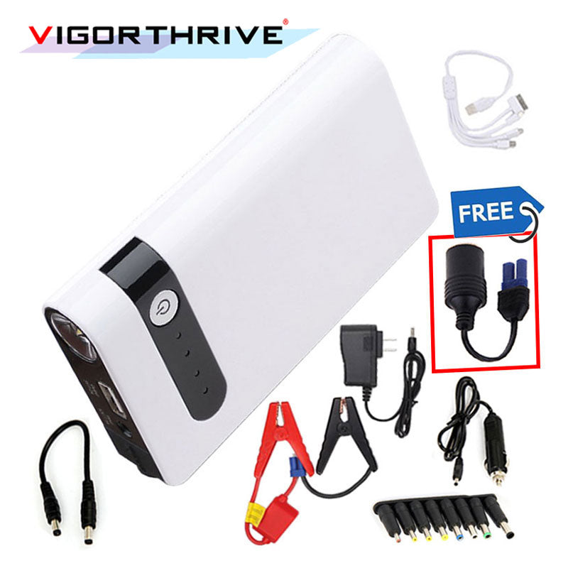 Car Jump Starter 12V Vehicle Battery Charger Startup Power For Car Batttery Booster Buster Portable Power Bank Mini Emergency