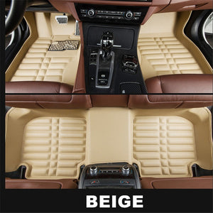 SJ 3D Waterproof Custom Car Floor Mats Front & Rear FloorLiner Styling Auto Carpet Mat FIT For MAZDA 3 Axela 2014 15 16 17 2018