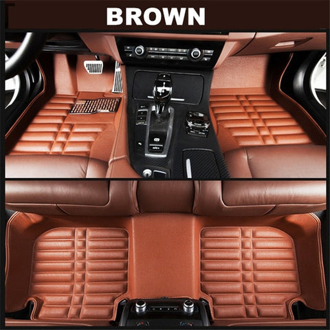 SJ 3D Waterproof Custom Car Floor Mats Front & Rear FloorLiner Styling Auto Carpet Mat FIT For MAZDA 3 Axela 2014 15 16 17 2018