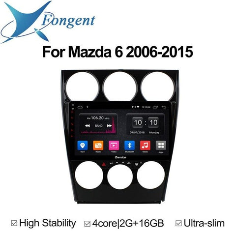 Universal Vehicle Android Head Unit Intelligent System Multimedia DVD Radio Player GPS Glonass Navigation for All Car Brand