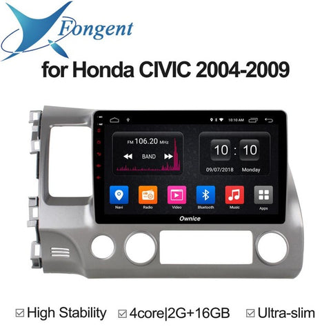 Universal Vehicle Android Head Unit Intelligent System Multimedia DVD Radio Player GPS Glonass Navigation for All Car Brand