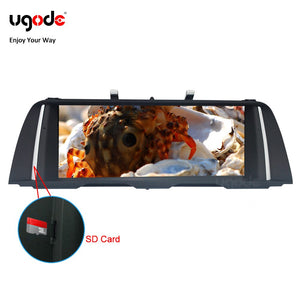 Ugode Android 7.1 Car Audio Video Stereo PC GPS Navigation system 10.25inch for BMW F10 F11 5 Series NBT CIC 4pin 6pin LVDS