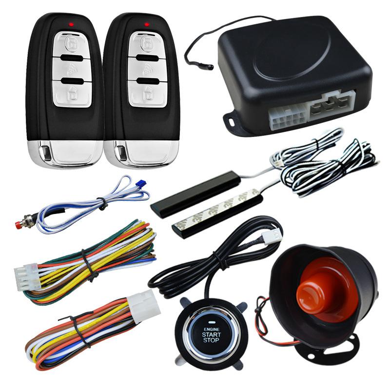 Adeeing Car Alarm Safety System Keyless PKE Entry Remote Push Button Start System Intelligent one-button start system r30
