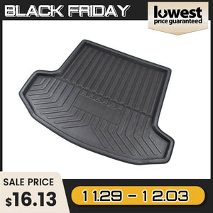 For SKODA Kodiaq 5/7 Seat Seater 2017 2018 2019 Car Cargo Liner Boot Tray Rear Trunk Cover Matt Mat Floor Carpet Kick Pad