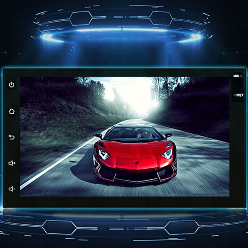 7 inch Styling Car GPS Navigation 1080P HD Bluetooth Intelligent Automobile Navigators With Rear View Camera For Android System