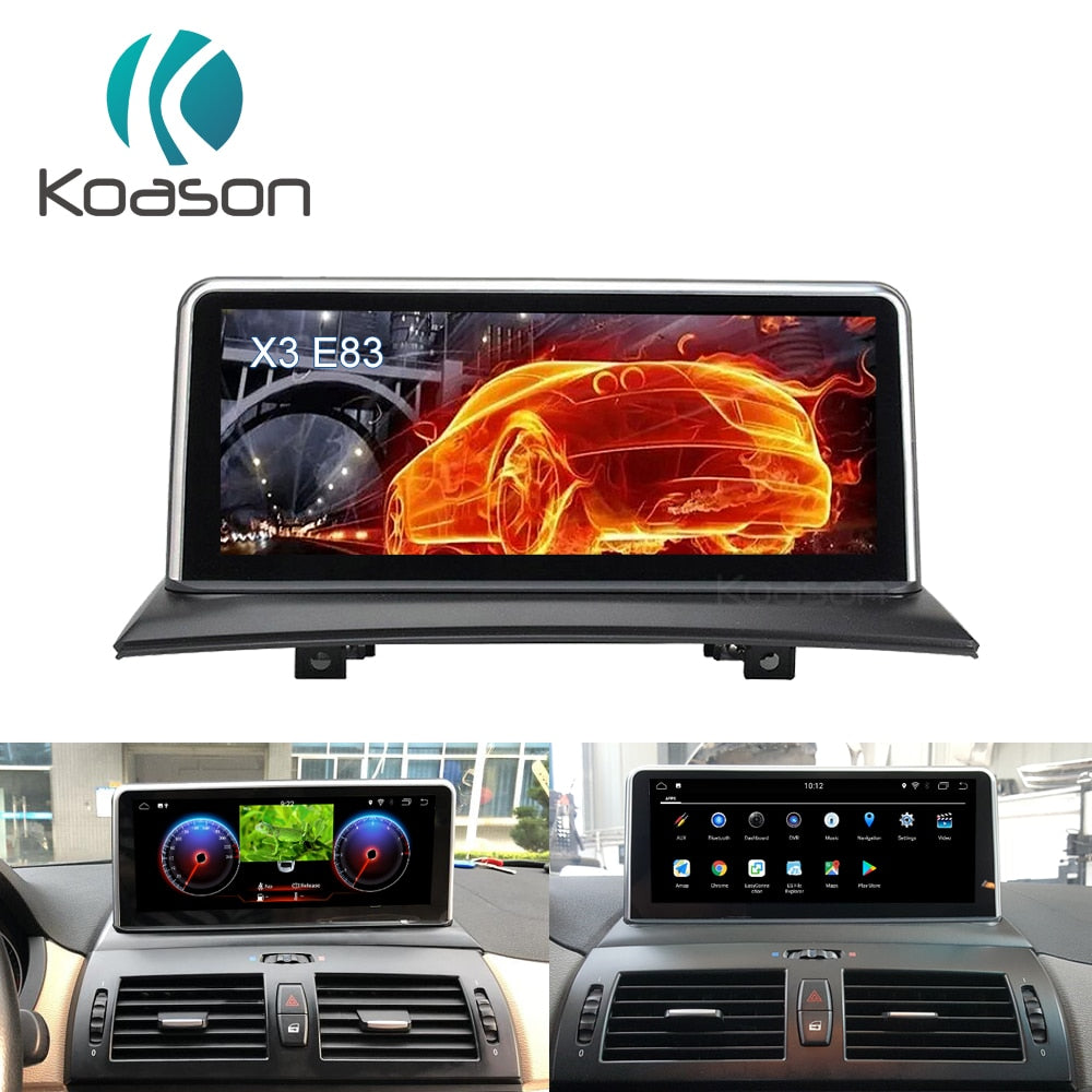 Koason Auto Navigator 10.25'' Android 8.1 Car Intelligent System Audio Multimedia Player For BMW X3 E83 Vehicle GPS Navigation