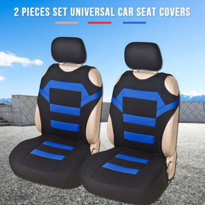 2 Pieces Set Universal Car Seat Covers Mesh Sponge Interior Accessories T Shirt Design Front Car Seat Cover Breathable Washable