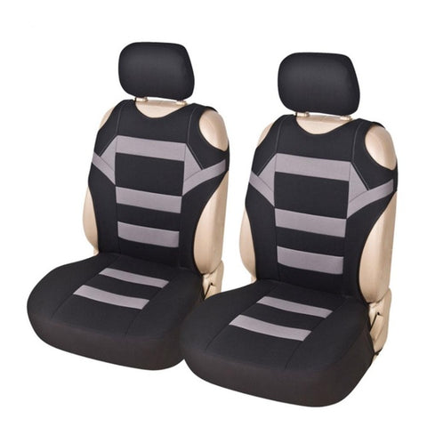 2 Pieces Set Universal Car Seat Covers Mesh Sponge Interior Accessories T Shirt Design Front Car Seat Cover Breathable Washable