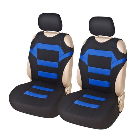 2 Pieces Set Universal Car Seat Covers Mesh Sponge Interior Accessories T Shirt Design Front Car Seat Cover Breathable Washable