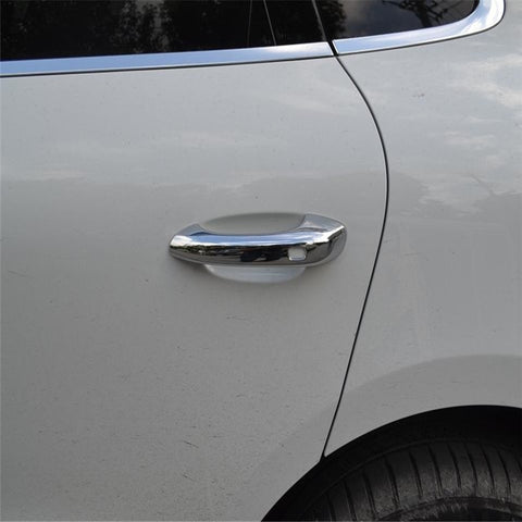 WELKINRY car auto cover styling For Porsche Macan 2014 2015 2016 2017 ABS chrome exterior door handle doorknob trim