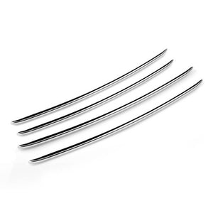 Car Front Fog Light Trim Strips decoration Cover For Mazda CX-5 CX5 CX 5 2017 2018 Accessories Exterior Chromium Styling