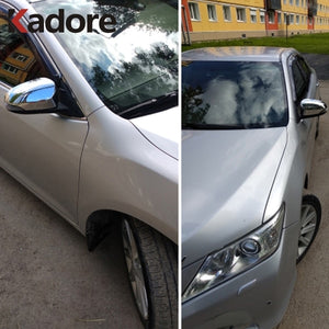 For Toyota Camry 2012 2013 2014 2015 Chrome Side Door Rearview Mirror Cover Trims Car Exterior Accessories