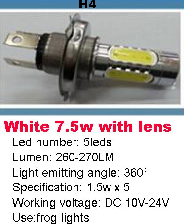 1pcs High Power 5W 7.5W 11W LED Car Cornering / Back-up / Width / Frog / Door / Braking / Rear Tail Lamp Light DC 10V ~ 24V