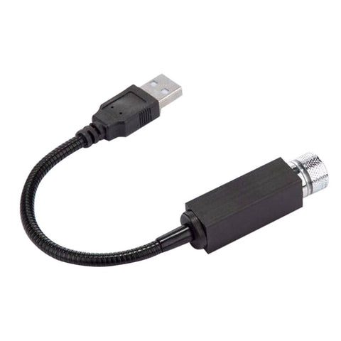 Car Roof Star Night Light Mini Laser Car Decoration Lights USB Port Starry Atmosphere Lamp Adjustable LED Auto Lamps Assembly