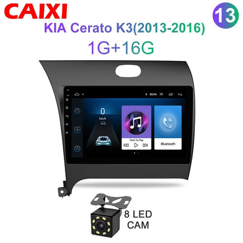 CAIXI RAM 2G ROM 32G Car Radio Multimedia Player Android 8.1 car dvd  for Kia CERATO K3 FORTE 2013 2014 2015 2016 gps navigation