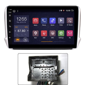 Octa 8 core 10.1 inch Android 8.1 2+32G Car GPS Multimedia For Peugeot 2008 208 series 2015 2016 2017 2018 CAR Navigation