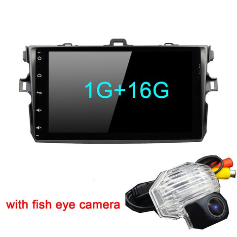 For Toyota Corolla E140/150 2008 2009 2010 2011 2012 2013 Car Android 9.0 Radio Multimedia Player Stereo GPS Navigation 2 din PC