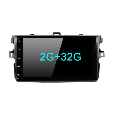 For Toyota Corolla E140/150 2008 2009 2010 2011 2012 2013 Car Android 9.0 Radio Multimedia Player Stereo GPS Navigation 2 din PC