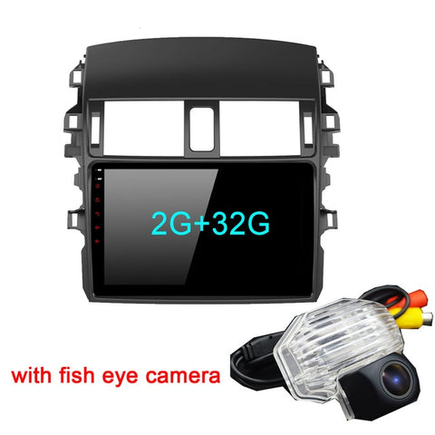 For Toyota Corolla E140/150 2008 2009 2010 2011 2012 2013 Car Android 9.0 Radio Multimedia Player Stereo GPS Navigation 2 din PC