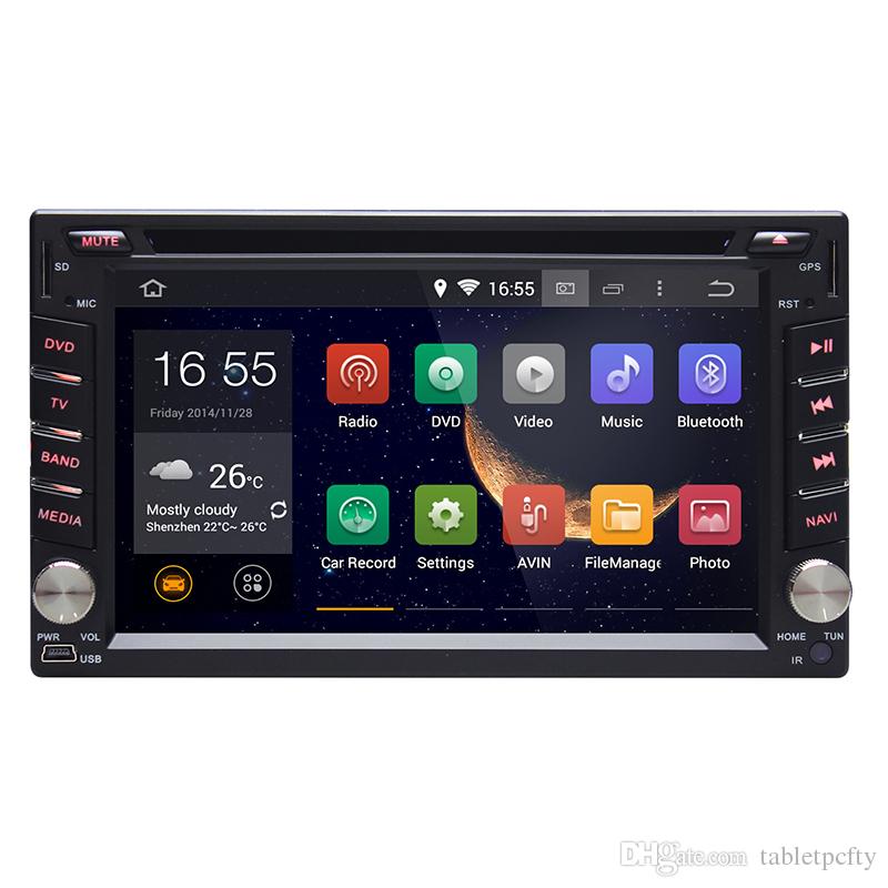 Universal 6.2" in-dash Android Car DVD Player with AM/FM/BT GPS WIFI DVR OBD/Car PC/multimedia headunit Audio Radio Stereo