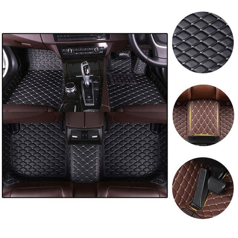 Car floor mats right hand drive For Volkswagen Amarok Canyon Aventura 2010-2018 2017 2016 2015 2014 2013 2012 2011 car-styling