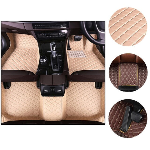 Car floor mats right hand drive For Volkswagen Amarok Canyon Aventura 2010-2018 2017 2016 2015 2014 2013 2012 2011 car-styling