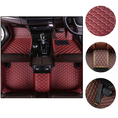 Car floor mats right hand drive For Volkswagen Amarok Canyon Aventura 2010-2018 2017 2016 2015 2014 2013 2012 2011 car-styling