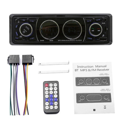 Radio 1 din oto teypleri Car MP3 Player autoradio Bluetooth FM radio car audio Phone Charging Car Stereo AUX auto radio USB TF