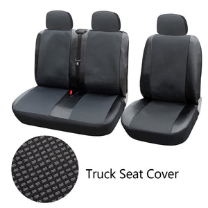 Dewtreetali 1+2 Seat Covers Car Seat Cover for Transporter/Van Universal Fit with Artificial LeatherTruck Interior Accessories