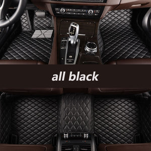 kalaisike Custom car floor mats for Mercedes Benz all models E C GLA GLE GL CLA ML GLK CLS S R A B CLK SLK G GLS GLC vito viano