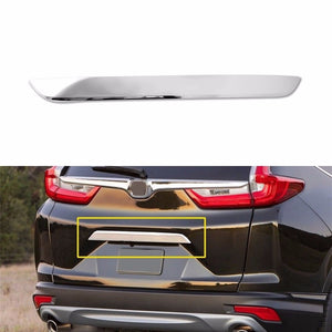 1Pcs Chrome Rear Tailgate Bazel Lid Cover Trim for 2017-2018 Honda CRV Accessories US Exterior Parts New