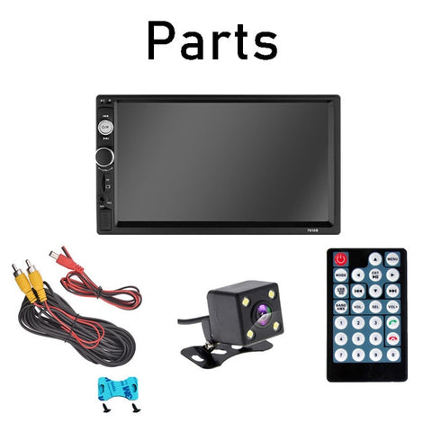 Double Din Car Stereo Autoradio 2 Din Car Radio 7" HD Multimedia Player Touch Screen Auto Audio Car Stereo Bluetooth FM Android