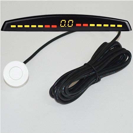 YASOKRO Car Led Parking Sensor Auto Car Detector Parktronic Display Reverse Backup Radar Monitor System With 4 Sensors